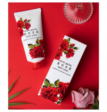 Jigott Крем для рук с экстрактом розы / Secret Garden Rose Hand Cream, 100 мл