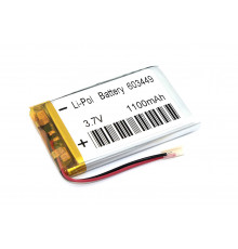 Аккумулятор Li-Pol (батарея) 6*34*49мм 2pin 3.7V/1100mAh