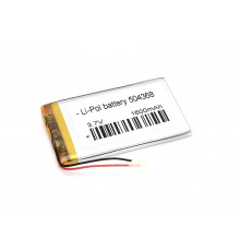 Аккумулятор Li-Pol (батарея) 5*43*68мм 2pin 3.7V/1600mAh