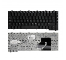 Клавиатура для ноутбука Asus W2, W2J, W2P Series. Г-образный Enter. Черная, без рамки. PN: K020362H2.