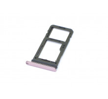 Лоток для SIM-карты Samsung Galaxy S8 Plus (G955F) розовый