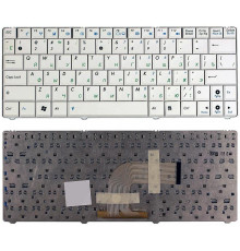 Клавиатура для ноутбука Asus Eee PC 1101 1101HA N10 N10E N10J белая