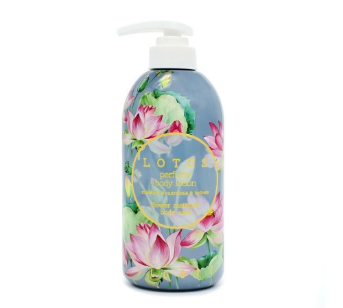 Jigott Парфюмированный лосьон для тела с экстрактом лотоса / Lotus Perfume Body Lotion, 500 мл