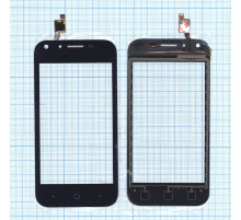 Сенсорное стекло (тачскрин) для ZTE Blade L110 черное