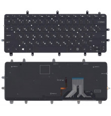 Клавиатура для ноутбука HP Envy Spectre XT Pro Ultrabook 13-2000  черная без рамки с  подсветкой