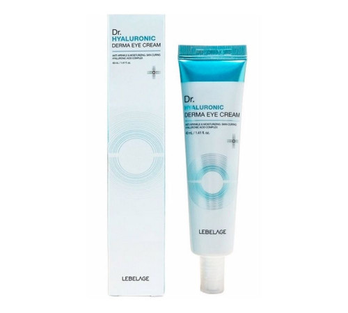 Lebelage Крем для кожи вокруг глаз с гиалуроновой кислотой / Dr.Hyaluronic Derma Eye Cream, 40 мл