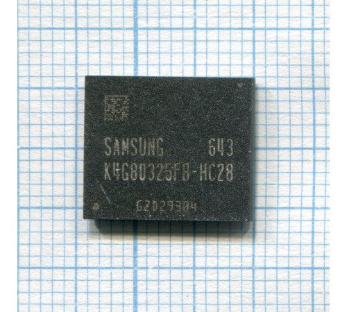 Видеопамять GDDR5 1GB Samsung K4G80325FB-HC28