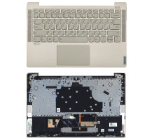 Клавиатура для ноутбука Lenovo Yoga S740-14IIL топкейс серебристый