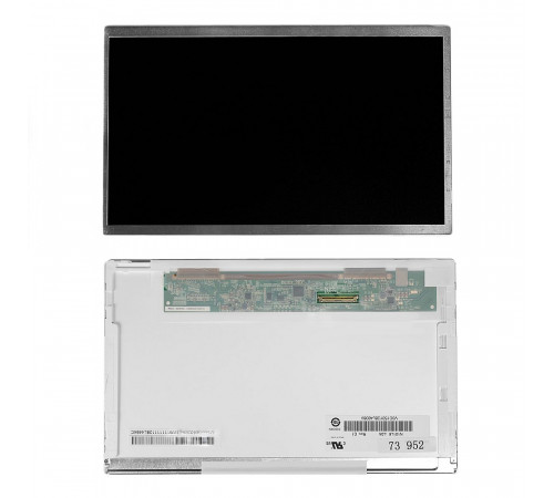 Матрица для ноутбука 10.1" 1024x600 WSVGA, 40 pin LVDS, Normal, LED, TN, без крепления, матовая. PN: B101AW03.