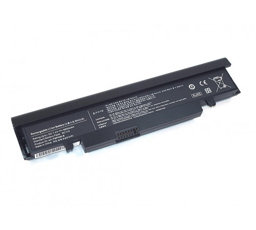 Аккумуляторная батарея для ноутбука Samsung NC110 (AA-PBPN6LB) 7.4V 6600mAh OEM черная