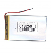 Аккумулятор Li-Pol (батарея) 3*50*83мм 2pin 3.7V/1500mAh