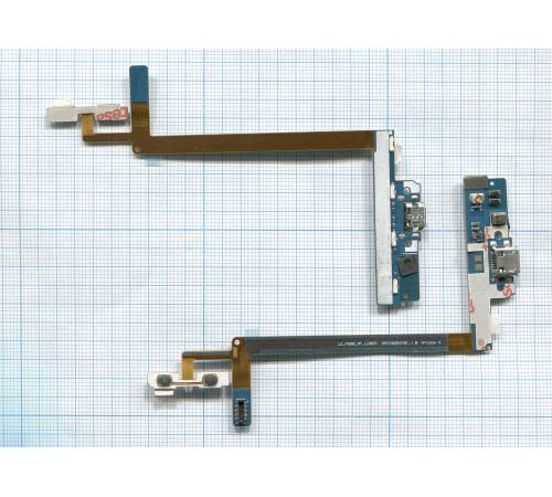Плата разъема питания с микрофоном для LG Optimus 2X P990