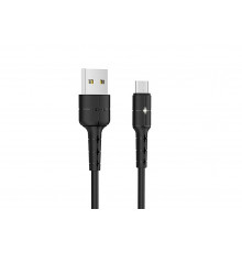 Кабель USB HOCO X30 Star для Micro USB, 2А, 1.2м, черный