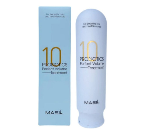 Masil Бальзам-маска для объема волос с пробиотиками / 10 Probiotics Perpect Volume Treatment, 300 мл