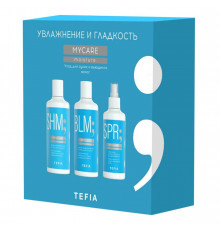 TEFIA Mycare Набор для волос Увлажнение и гладкость / Moisture, 300 мл х 2, 250 мл