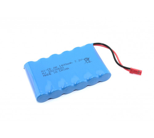 Аккумулятор Ni-Cd 7.2V 1400 mAh AA Flatpack разъем JST