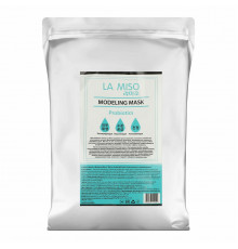 La Miso Альгинатная маска моделирующая c пробиотиками / Probiotics Modeling Mask, 1000 г