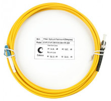 Cabeus FOP(s)-9-LC-ST-5m Шнур оптический simplex LC-ST 9/125 sm 5м LSZH