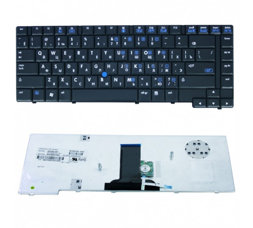 Клавиатура для ноутбука HP Compaq 8510p, 8510w черная, с джойстиком