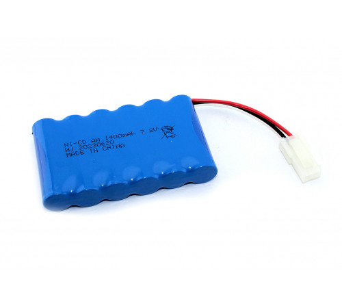 Аккумулятор Ni-Cd 7.2V 1400 mAh AA Flatpack разъем 5559