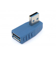 Угловой удлинитель USB Type A с поворотом влево