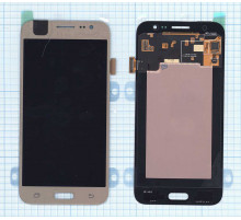 Дисплей для Samsung Galaxy J5 SM-J500 золотистый