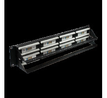 Патч-панель 19&quot;, 48хRJ-45, UTP, Cat.5e, 2U