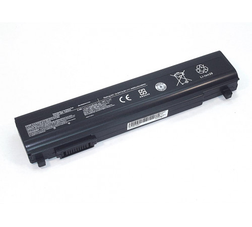 Аккумуляторная батарея для ноутбука Toshiba Portege R30 (PABAS277) 10.8V 4400mAh OEM черная