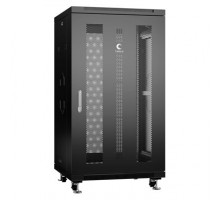 Cabeus ND-05C-22U60/80-BK Шкаф монтажный телекоммуникационный 19" напольный для распределительного и серверного оборудования 22U 600x800x1166mm (ШхГхВ