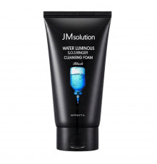 JMsolution Увлажняющая пенка для умывания лица с гиалуроновой кислотой / Water Luminous S.O.S Ringer Cleansing Foam Black, 300 мл