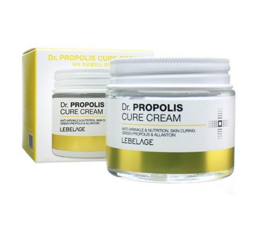 Lebelage Антивозрастной питательный крем с прополисом / Dr. Propolis Cure Cream, 70 мл