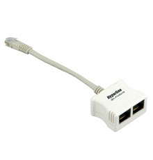 SPL-YT4-E2-U2 Разветвитель RJ-45 4Pr.T568A/T568B -> 2Pr.10BASE + 2Pr.USOC Hyperline