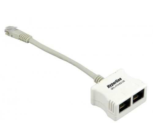 SPL-YT4-E2-U2 Разветвитель RJ-45 4Pr.T568A/T568B -> 2Pr.10BASE + 2Pr.USOC Hyperline