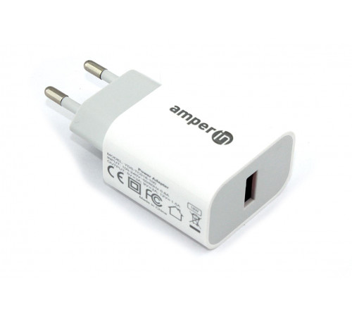 Блок питания (сетевой адаптер) Amperin Quick Charge 3.0 USB 5V/3A,9V/2A,12V/1.5A 18W (YDS-TC018-100)