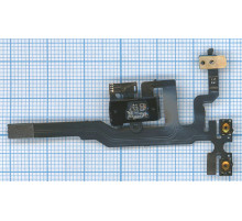 Шлейф аудио-разъема для iPhone 4S черный