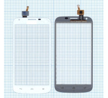 Сенсорное стекло (тачскрин) для Huawei Ascend Y600 белое