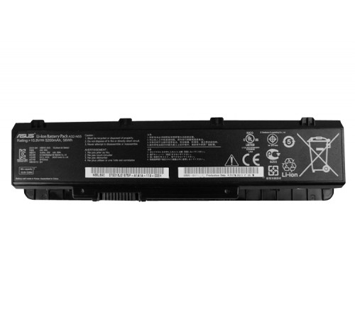 Аккумулятор для Asus (A32-N55) N55, N55S, N75S, N55SF, N55SL, 56Wh, 5200mAh, 10.8V