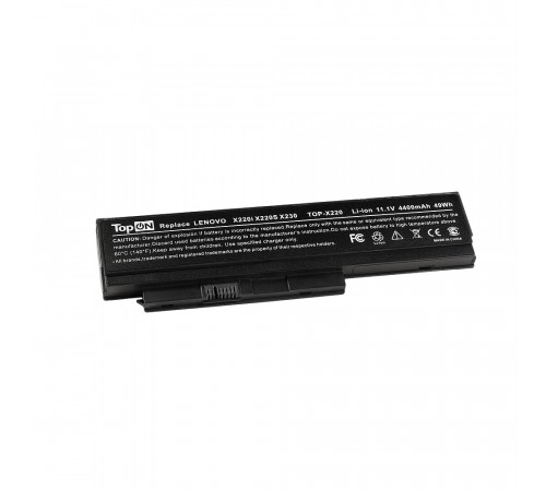 Аккумулятор для ноутбука Lenovo ThinkPad X220, X230 Series. 11.1V 4400mAh 49Wh. PN: 42T4899, 42T4861.