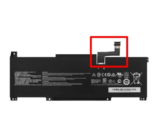 Аккумулятор для MSI (BTY-M491) Modern 15 A10M, 52.4Wh, 4600mAh, 11.4V, black connector