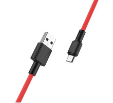 Кабель USB HOCO X29 Superior, USB - Micro USB, 2.0А, 1м, красный