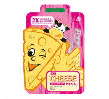 MIJIN Тканевая маска для лица осветляющая с ферментированным сыром / Real Cheese Brightening Moisturizing Mask, 25 г