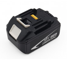 Аккумулятор для электроинструмента Makita 18V, 3000mAh, BL1850B, BL1830B, BL1860B, BL1830, BL1840B, BL1860, BL1850, 197599-5, 197422-4, LED, OEM