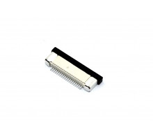 Разъем FPC  Half Coverage Bottom Contact 0.5K-BX-20PWB 20 pin высота 2мм шаг 0,5мм