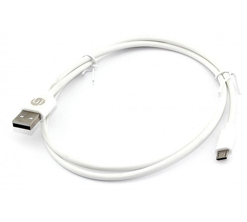 Дата-кабель Amperin USB-microUSB 1m 2A Белый (YDS-C-AM)