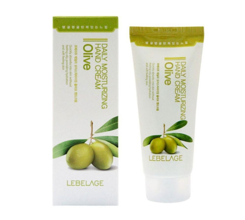 Lebelage Увлажняющий крем для рук с маслом оливы / Daily Moisturizing Olive Hand Cream, 100 мл