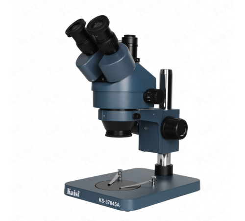 Тринокулярный микроскоп Kaisi KS-37045A Industrial Blue Тринокулярный микроскоп Kaisi KS-37045A Industrial Blue