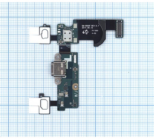 Шлейф разъема питания для Samsung Galaxy S5 mini SM-G800