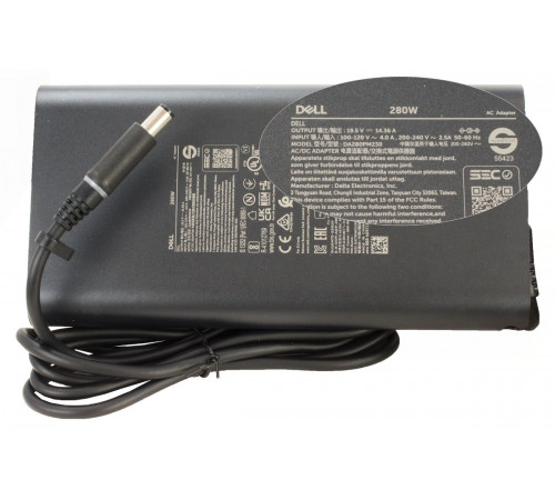 Блок питания (сетевой адаптер) для ноутбуков Dell 19.5V 14.36A 7.4*5.0 280W Блок питания (сетевой адаптер) для ноутбуков Dell 19.5V 14.36A 7.4*5.0 280W