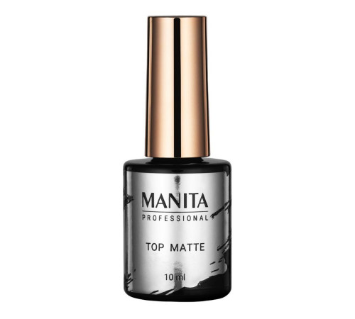 Manita Professional Матовый топ для гель-лака без липкого слоя / Matte, 10 мл