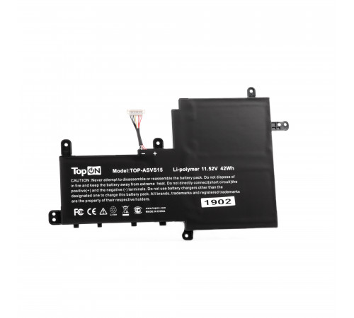 Аккумулятор для ноутбука Asus VivoBook S15 S530 11.52V 3645mAh PN: B31N1729